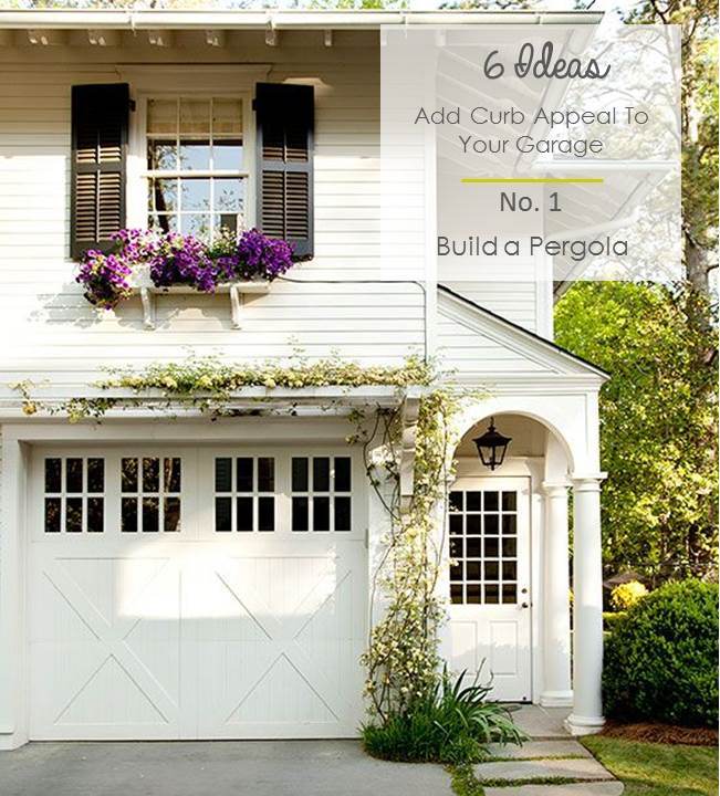 6 Ideas to Add Curb Appeal to Garages 